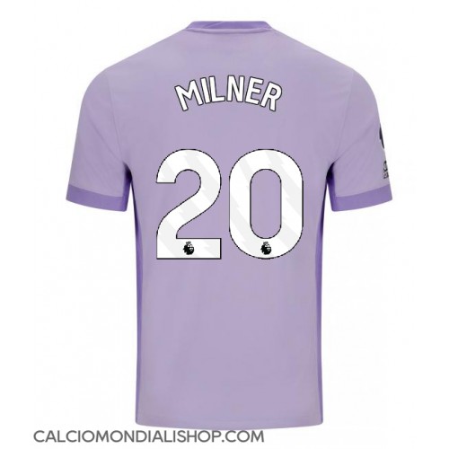 Maglie da calcio Brighton James Milner #20 Seconda Maglia 2025-26 Manica Corta